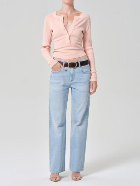 Citizens of Humanity Varra Henley
In Melon Creme