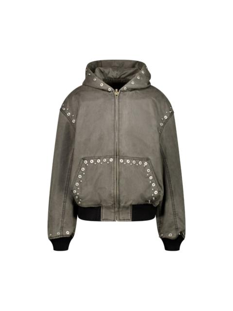 We11done STUDDED HOODED JACKET