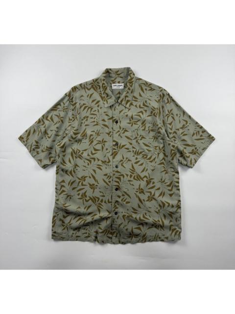 SAINT LAURENT Saint Laurent Geometrical Palm Tree Hawaiian Shirt