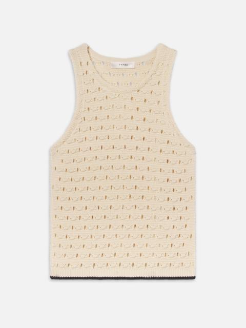 FRAME The Bauble Tank in Cream