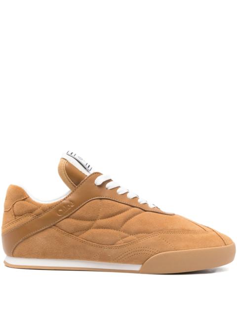 Chloé suede low-top sneakers