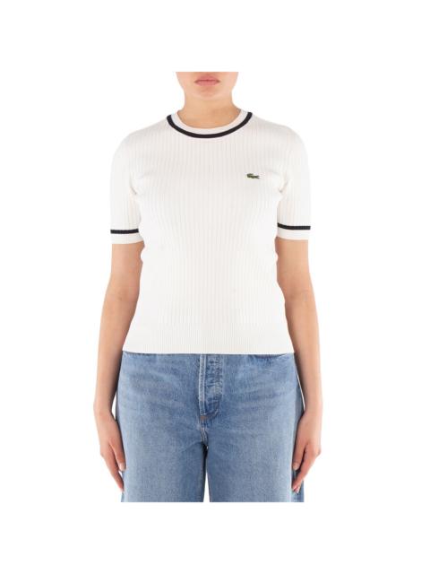 LACOSTE Lacoste Crew Neck Pull Over Knit Sweater