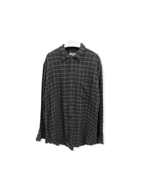 Other Designers Vintage - Vintage KT Pour Homme Plaid Tartan Flannel Shirt 👕