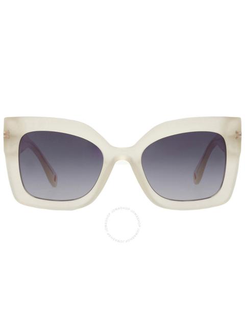 Marc Jacobs Marc Jacobs Grey Shaded Butterfly Ladies Sunglasses MJ 1073/S 040G/9O 53