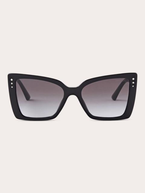 JIMMY CHOO Lorea Butterfly Acetate Sunglasses