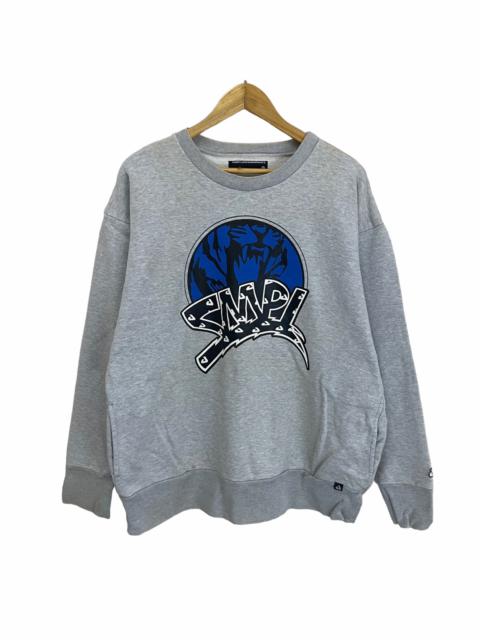 Other Designers Japanese Brand - 💥 SAMPLEDESIGNWORKS SKATES GRAPHIC CREWNECK SWEATSHIRT