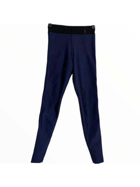 Other Designers Ultracor Ultra High Rise Leggings Perforated Side Panel Pink Stripe Navy Small