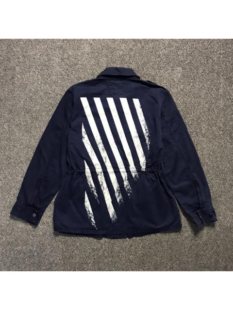Other Designers Vintage - Vintage Gap Usa Graphic Back Jacket
