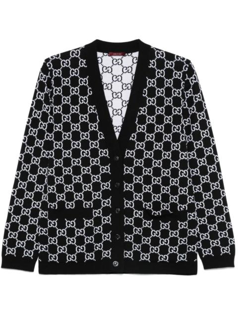 GUCCI Gucci Women Gg Supreme Wool Cardigan