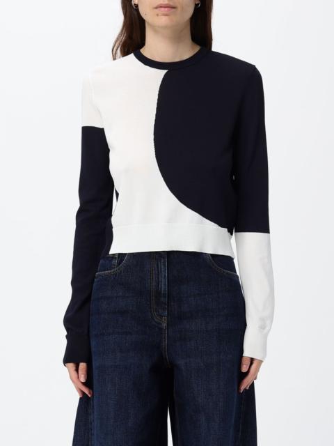 Max Mara Max Mara Women Max Mara Slim Fit Abstract Wool And Cashmere Jumper