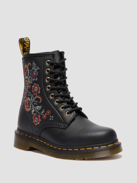 Dr. Martens 1460 VONDA TF Reclaimed Leather Floral Print Lace Up Boots