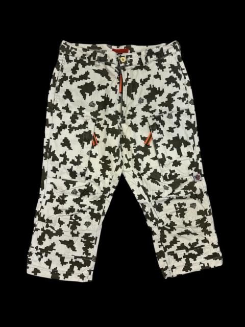 Other Designers 291295=Homme - 291295 HOMME DIGITAL CAMOUFLAGE CROPPED PANTS