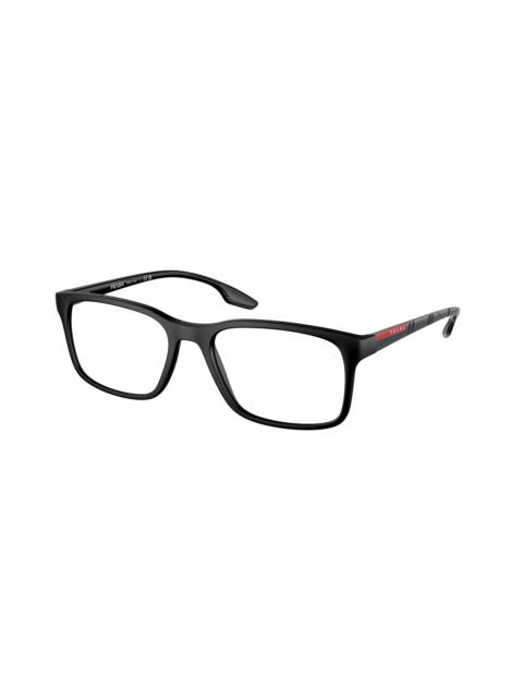 Prada Prada Linea Rossa Demo Rectangular Men's Eyeglasses PS 01LV 1BO1O1 54