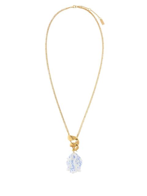 Chloé Chloe Women Gold Metal Chloe Bloomcraft Necklace