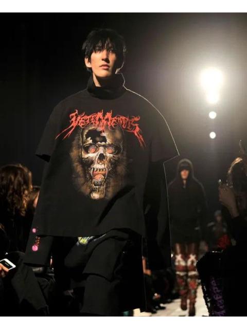 VETEMENTS Vetements - AW18 - Heavy Metal Oversized T-Shirt