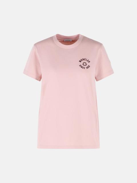 Moncler PINK COTTON T-SHIRT