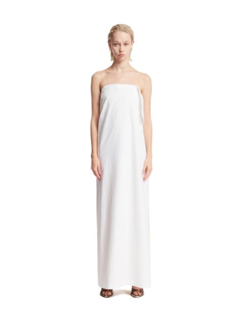 The Row White Bernette Dress
