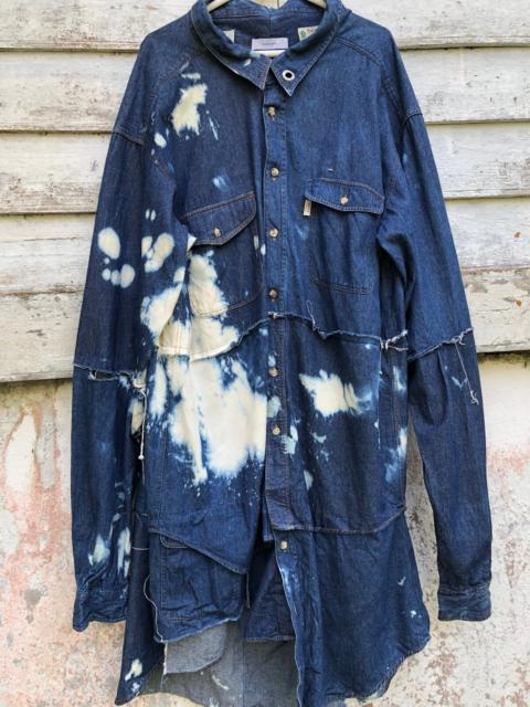 Other Designers Japanese Brand - Press Attache x Onegaigoto Rebuild Bleached Button LS
