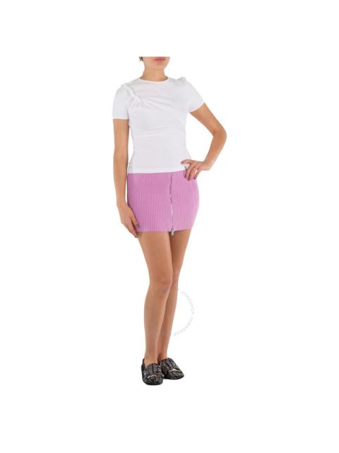 Other Designers Alyx Ladies Mid Mauve Knit Zip Skirt