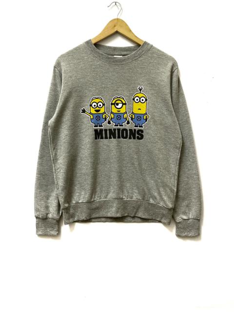 Other Designers Japanese Brand - Minions Small Logo Sweatshirt Grey Medium