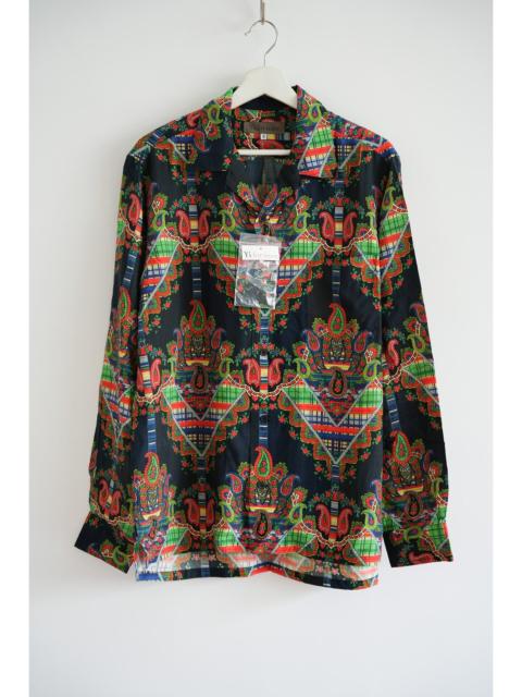 Yohji Yamamoto Yohji Yamamoto 04ss Paisley Print Silk Shirt