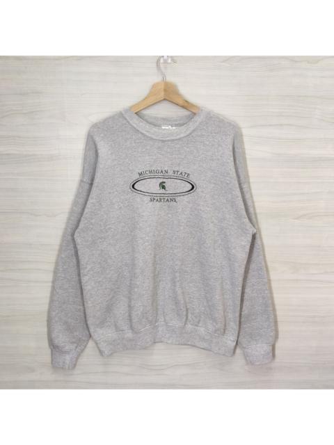 Other Designers Hanes × Vintage - Michigan State University Spartans Crewneck