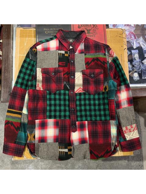 RRL by Ralph Lauren Ralph Lauren RRL Patchwork Wool Workshirt