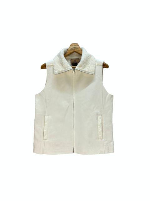 Ralph Lauren LAUREN RALPH LAUREN SHERPA WHITE VEST #8447-009