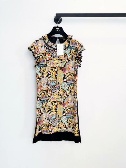 Louis Vuitton Louis Vuitton wool silk knit dress