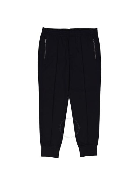 EMPORIO ARMANI Emporio Armani Men's Blu Navy Ponte-Di-Roma Fabric Joggers