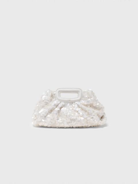 maje Sequin mini clutch