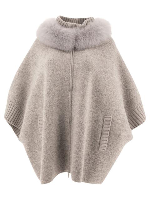 Giovi - Giovi Wool And Cashmere Poncho