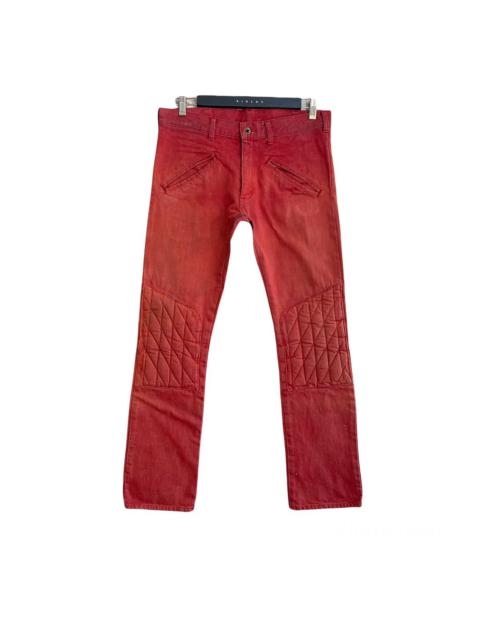 Other Designers Biker Denim - Japanese Brand TUCK IN GARAGE Biker Jeans