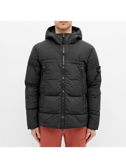 Stone Island Crinkle Reps Down Jacket ‘Black’