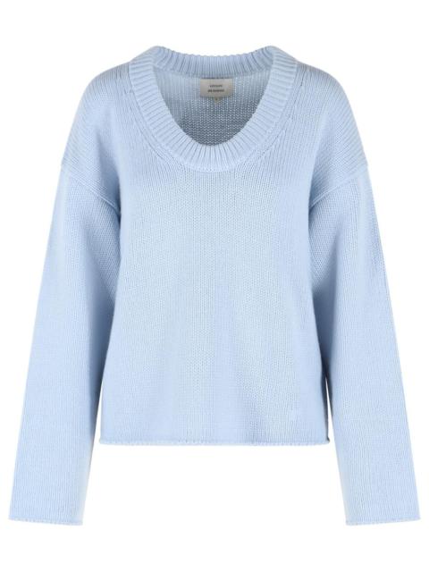 Loulou de Saison Loulou De Saison DERRY Light Blue Cashmere Sweater