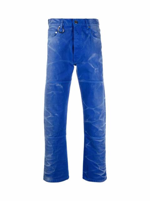 Étude WASHED-EFFECT STRAIGHT-LEG JEANS