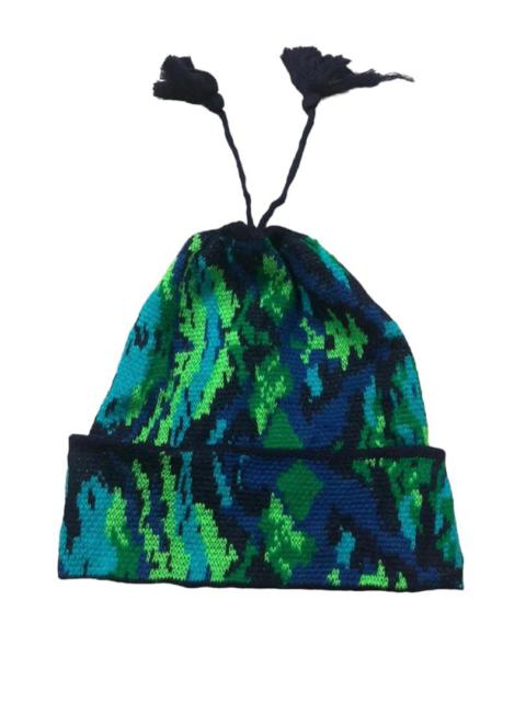 Japanese Brand - Japanese Beanie Hat Multicolor Nice Design