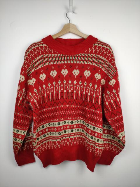 Other Designers Japanese Brand - OFFER 💥 Vintage Wool Knit Sweater Crewneck Native Style