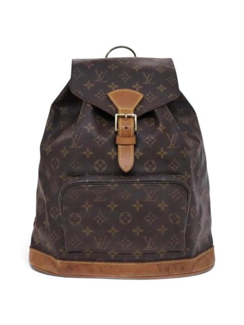 Louis Vuitton Montsouris leather backpack