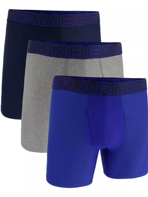 Under Armour Under Armour Men's Performance Tech 6” Boxer Briefs – 3 Pack
