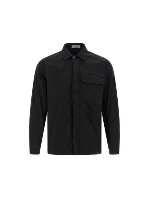 Stone Island STONE ISLAND Black Overshirt Jacket New & Authentic (Men's s