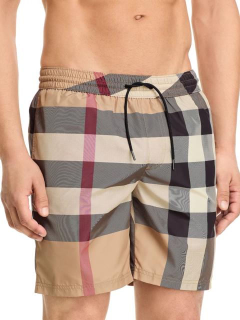 Burberry Guildes Plaid 7" Swim Shorts