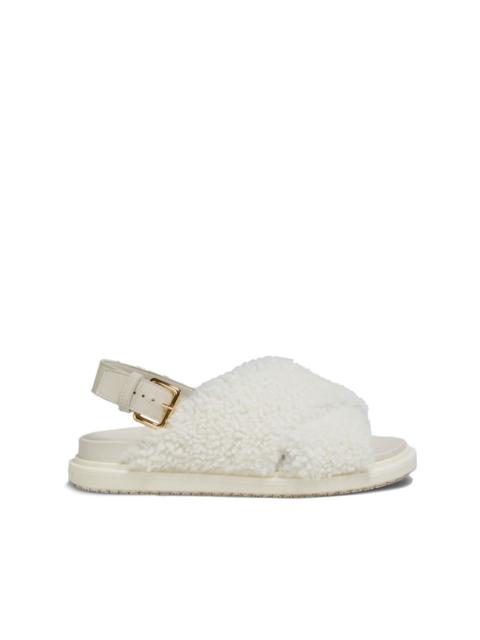 Fussbett shearling sandals