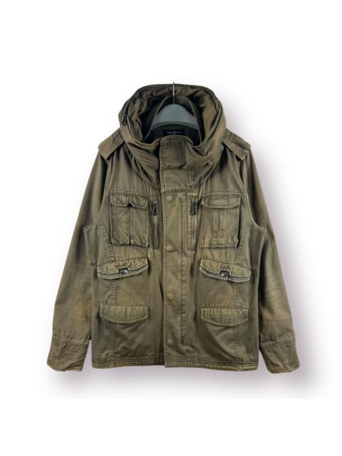 🔥 in the attic hidden hood military inspire heavy jacket -M