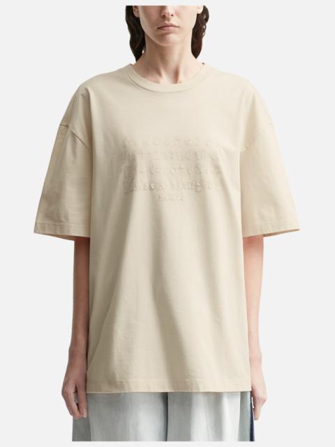 Maison Margiela EMBROIDERED LOGO T-SHIRT