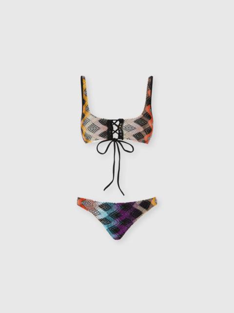 Missoni Brasserie bikini with front ties