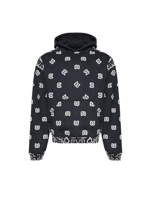 Rhude Rhude Bandana Print Hoodie 'Vintage Black'