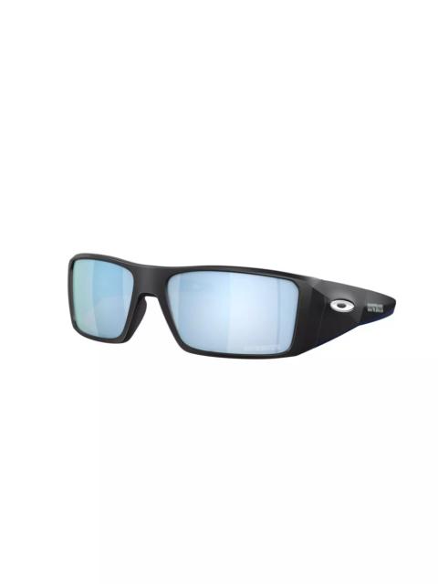 OAKLEY Heliostat Prizm Deep Water Polarized Sunglasses - Matte Black