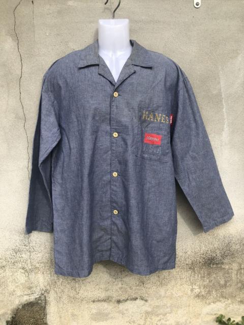 Other Designers Hanes × Vintage - 90’s Hanes USA Shirt Button Up