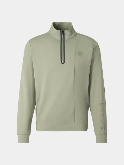 BOGNER Connor sweat troyer in Eucalyptus